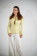 Tweed Jacket Lemon