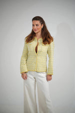 Tweed Jacket Lemon