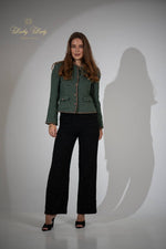 Tweed jacket Green