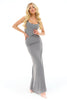 Gray sundress AMAZONKA EMMA