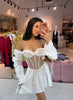 Corset dress white