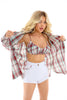 Short Amazonka Tiffany white