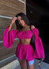 Set LINEN Pink