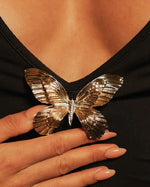 Samantha Dress with golden butterfly