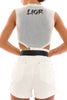 Short Jeans Amazonka Maybe white